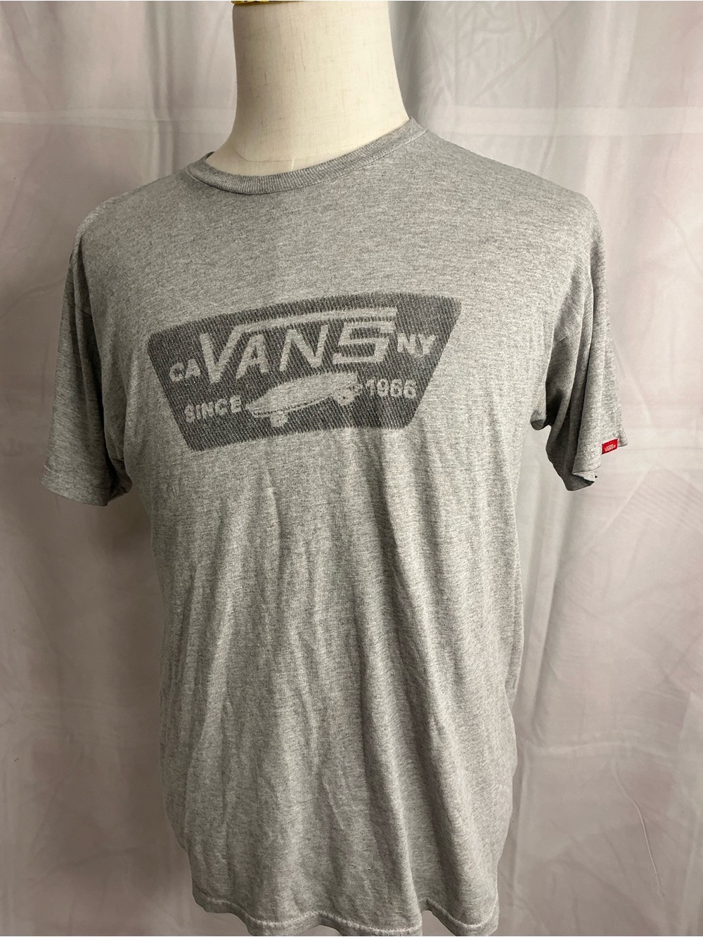 2314 - Men’s Vans "Since 1966" Graphic T-Shirt - Medium-Vintage
